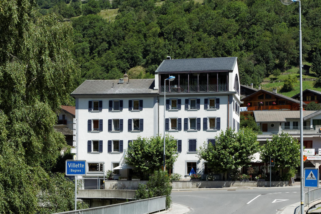 Hotel Restaurant Le Gietroz Le Châble エクステリア 写真